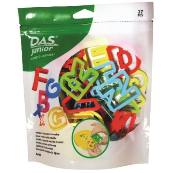 ▷ ACCESORIOS MODELAJE DAS LETRAS. BOTE 26+1 UDS.JUNIOR | Taine - Imagen 1