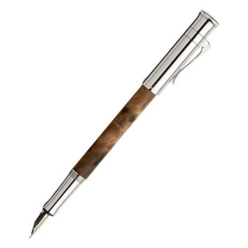 ▷ PLUMA GRAF VON FABER-CASTELL CLASSIQUE MADERA THUJA PLATINO F | Taine - Imagen 1