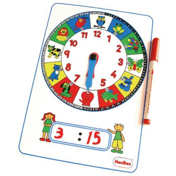 ▷ RELOJ HENBEA MANUAL CON NÚMEROS 39X22 CM | Taine - Imagen 1