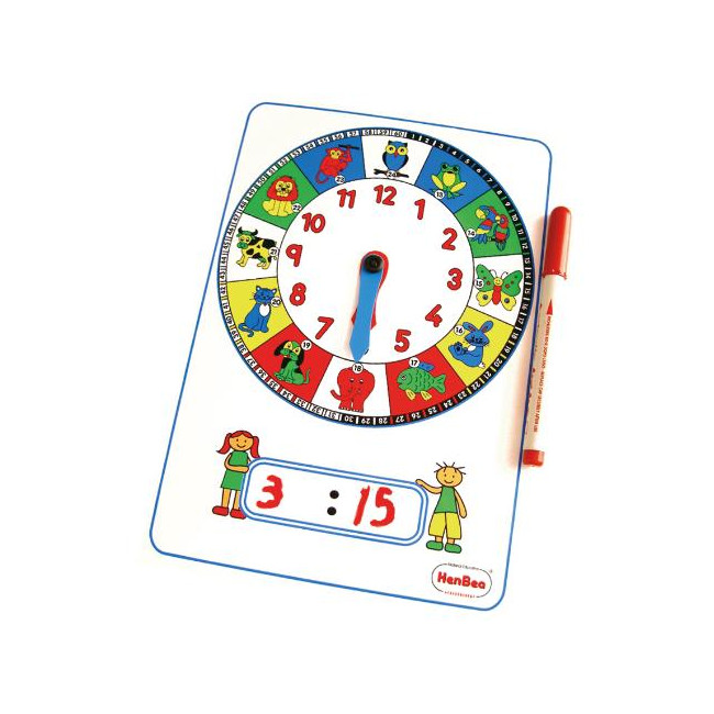 ▷ RELOJ HENBEA MANUAL GIGANTE CON NÚMEROS 75X52 CM | Taine - Imagen 1