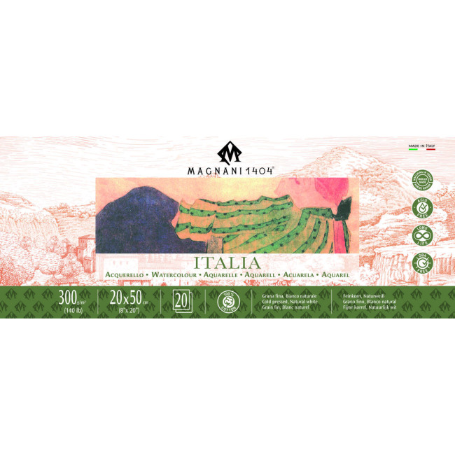 ▷ BLOC ITALIA FABRIANO 20X50 300GR GF 20HJ BLOCCO | Taine - Imagen 1