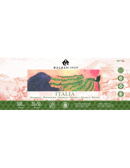 ▷ BLOC ITALIA FABRIANO 20X50 300GR GF 20HJ BLOCCO | Taine - Imagen 1