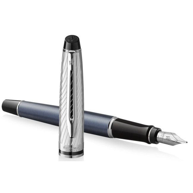 ▷ PLUMA WATERMAN EXPERT DELUXE METALLIC STONE GREY PT F | Taine - Imagen 1