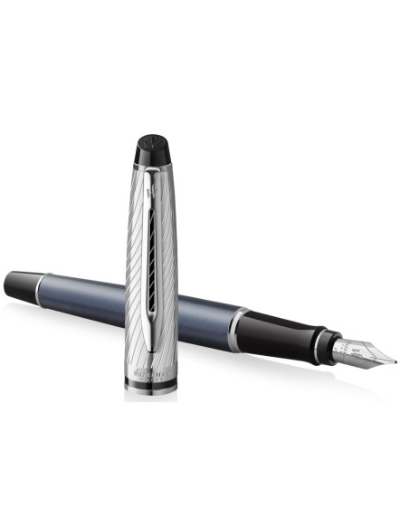 ▷ PLUMA WATERMAN EXPERT DELUXE METALLIC STONE GREY PT F | Taine - Imagen 1