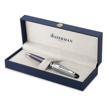 ▷ BOLIGRAFO WATERMAN EXPERT DELUXE METALLIC STONE GREY PT | Taine - Imagen 1