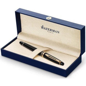 ▷ PLUMA WATERMAN EXPERT BLACK GT F | Taine - Imagen 1