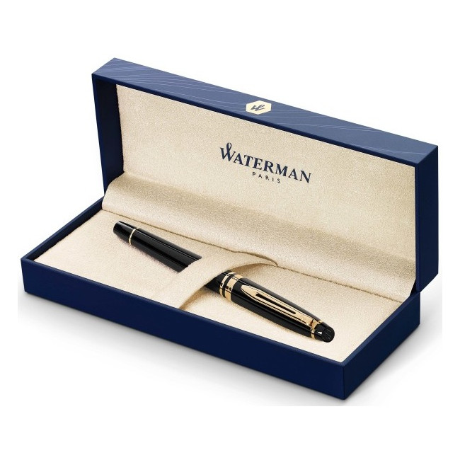 ▷ PLUMA WATERMAN EXPERT BLACK GT F | Taine - Imagen 1