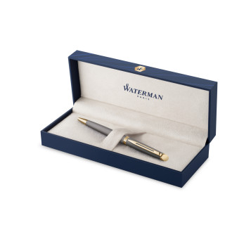 ▷ BOLIGRAFO WATERMAN HEMISPHERE COLOUR BLOCKING METALLIC GREY GT | Taine - Imagen 1