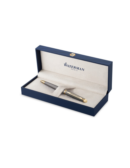 ▷ BOLIGRAFO WATERMAN HEMISPHERE COLOUR BLOCKING METALLIC GREY GT | Taine - Imagen 1