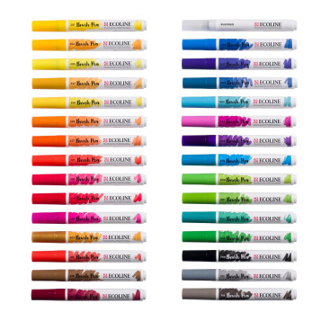▷ ESTUCHE BRUSHPEN 30 SURTIDOS ECOLINE | Taine - Imagen 1