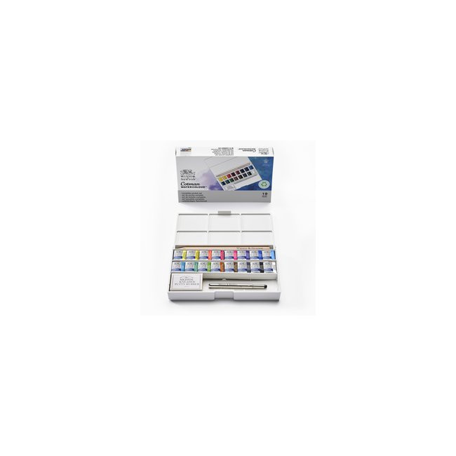 ▷ CAJA ACUARELAS WyN 12U BOLSILLO COTMAN DELUXE | Taine - Imagen 1