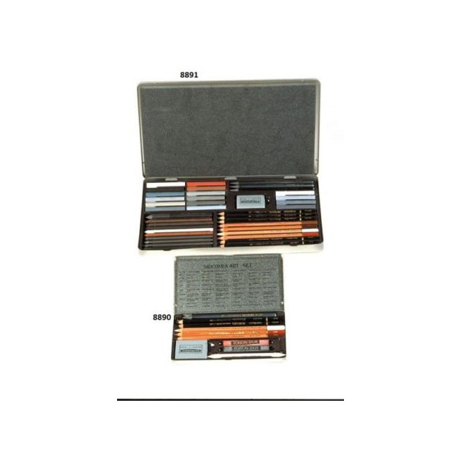 ▷ CAJA METALICA 24 PIEZAS GIOCONDA KOHINOR | Taine - Imagen 1