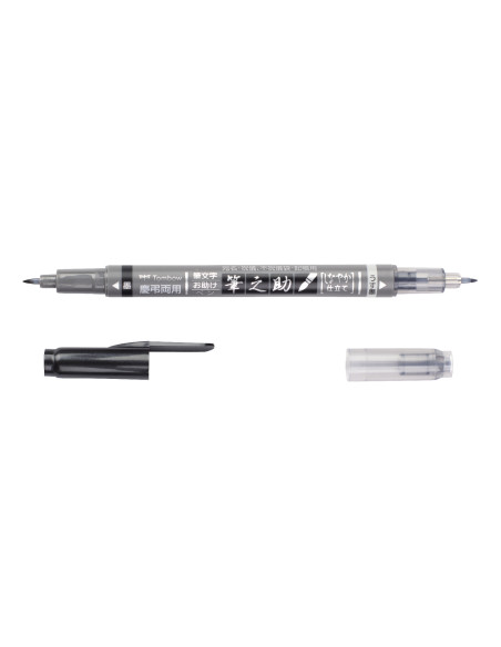 ▷ ROTULADOR TOMBOW NG/GRIS 2 PUNTAS FUDENOSUKE TWIN | Taine - Imagen 1