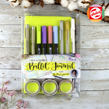 ▷ ROTULADORES TALENS 12 UDS VERDE LIMA BULLET JOURNAL | Taine - Imagen 1