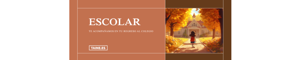 ▷ Comprar ESCOLAR | Taine