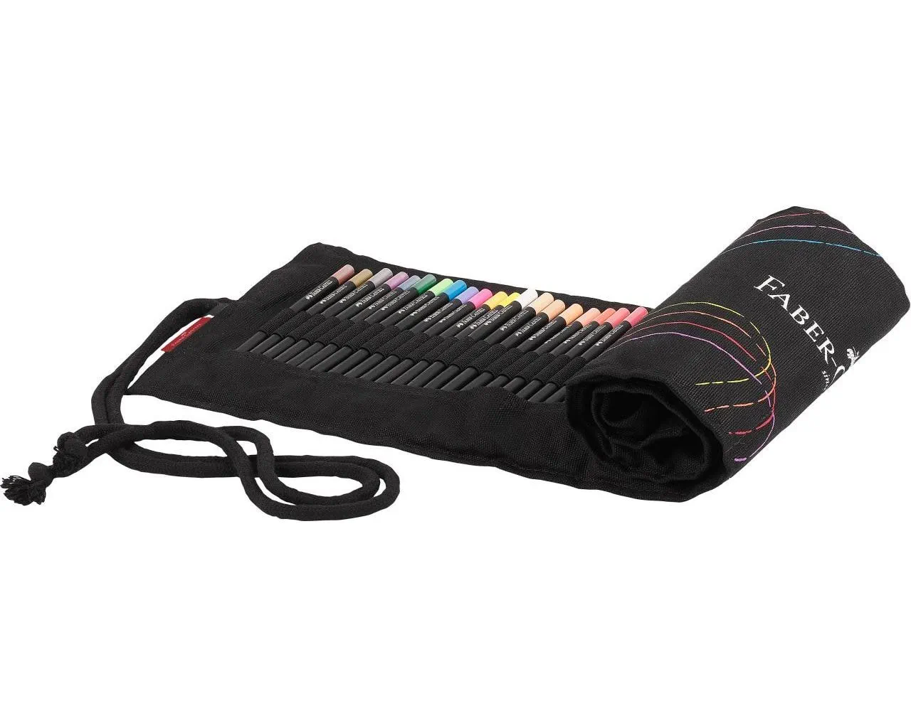 Estuche Faber castell Black edition abierto