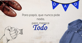 Este Día del Padre, regálale algo que realmente use